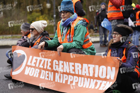 Protestaktionen der 'Letzten Generation' in Berlin