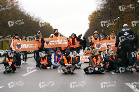 Protestaktionen der 'Letzten Generation' in Berlin