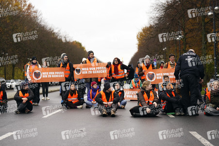 Protestaktionen der 'Letzten Generation' in Berlin