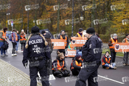 Protestaktionen der 'Letzten Generation' in Berlin