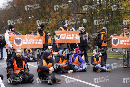 Protestaktionen der 'Letzten Generation' in Berlin