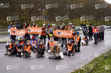 Protestaktionen der 'Letzten Generation' in Berlin