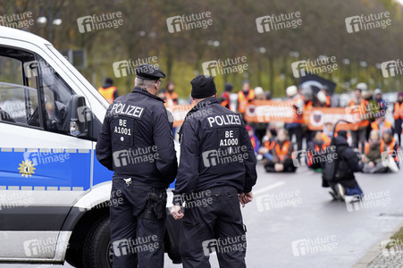 Protestaktionen der 'Letzten Generation' in Berlin