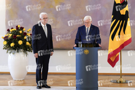 Verleihung des Verdienstordens der Bundesrepublik Deutschland an Ministerpräsidentinnen und Ministerpräsidenten in Berlin