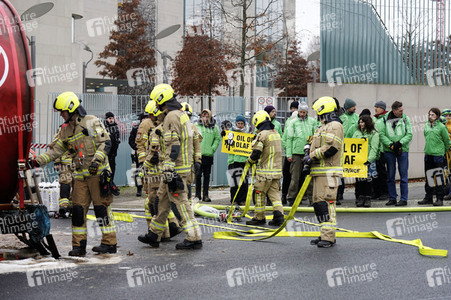 Aktion von Greenpeace in Berlin
