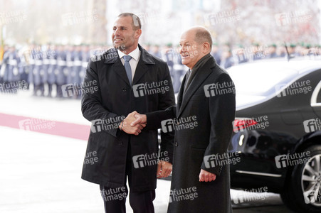 Empfang des Premierministers von Malta im Kanzleramt in Berlin