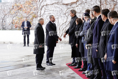 Empfang des Premierministers von Malta im Kanzleramt in Berlin