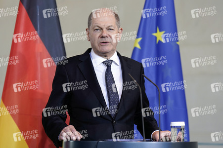 Empfang des Premierministers von Malta im Kanzleramt in Berlin