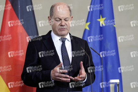 Empfang des Premierministers von Malta im Kanzleramt in Berlin