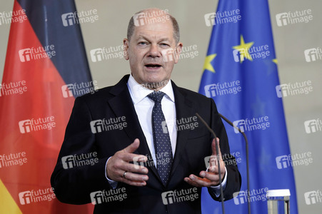 Empfang des Premierministers von Malta im Kanzleramt in Berlin