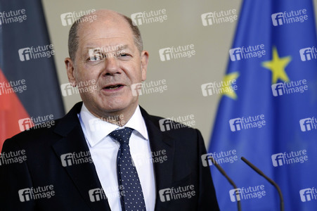 Empfang des Premierministers von Malta im Kanzleramt in Berlin