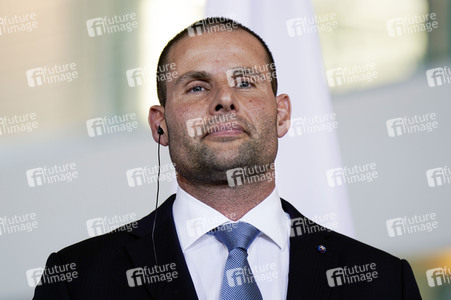 Empfang des Premierministers von Malta im Kanzleramt in Berlin