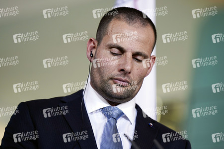Empfang des Premierministers von Malta im Kanzleramt in Berlin
