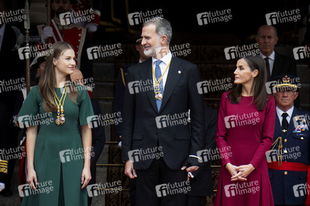 Eröffnung der XV. Legislatur des Unterhauses des spanischen Parlamentes in Madrid