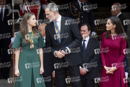 Eröffnung der XV. Legislatur des Unterhauses des spanischen Parlamentes in Madrid
