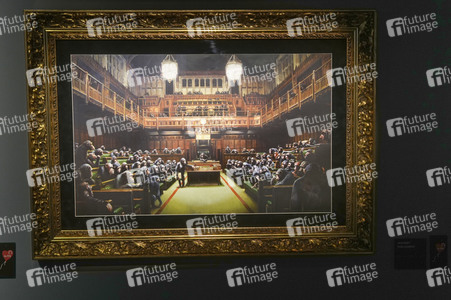 Ausstellungseröffung 'Banksy - A Vandal Turned Idol' in Berlin