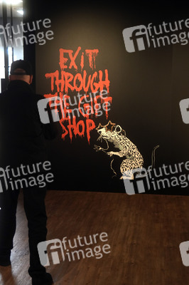Ausstellungseröffung 'Banksy - A Vandal Turned Idol' in Berlin
