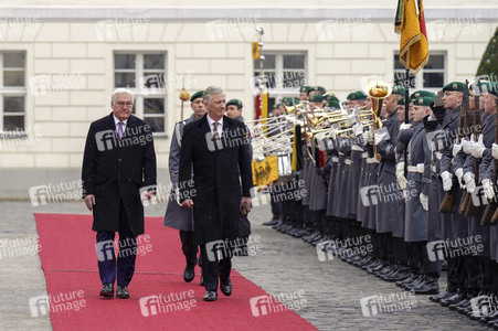 Begrüßung von König Philippe und Königin Mathilde von Belgien mit militärischen Ehren in Berlin