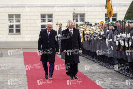 Begrüßung von König Philippe und Königin Mathilde von Belgien mit militärischen Ehren in Berlin