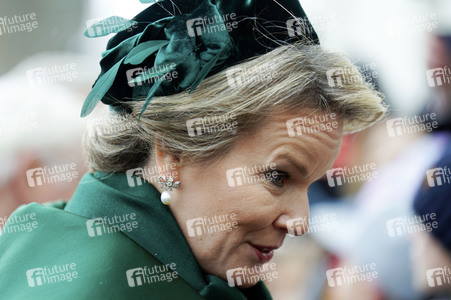 Begrüßung von König Philippe und Königin Mathilde von Belgien mit militärischen Ehren in Berlin