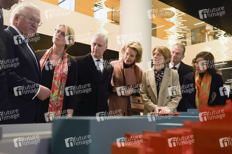 König Philippe und Königin Mathilde der Belgier beim Besuch von 50Hertz Transmission in Berlin