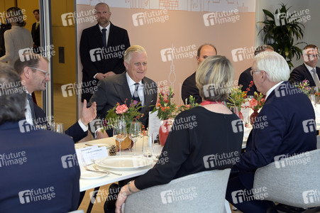 König Philippe und Königin Mathilde der Belgier beim Besuch von 50Hertz Transmission in Berlin