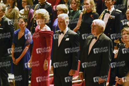König Philippe und Königin Mathilde der Belgier beim Konzert im Funkhaus Berlin