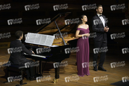 König Philippe und Königin Mathilde der Belgier beim Konzert im Funkhaus Berlin