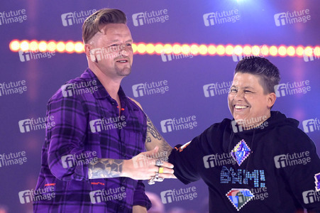 TV-Show 'Kiwis grosse Partynacht' inBerlin