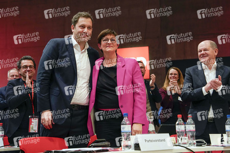 Ordentlicher Bundesparteitag der SPD 2023 in Berlin