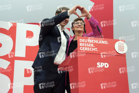 Ordentlicher Bundesparteitag der SPD 2023 in Berlin