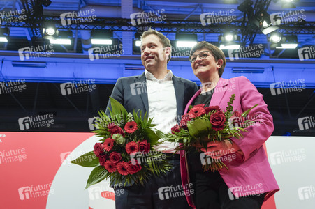 Ordentlicher Bundesparteitag der SPD 2023 in Berlin