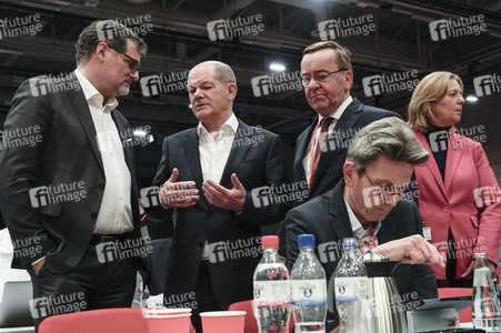 Ordentlicher Bundesparteitag der SPD 2023 in Berlin
