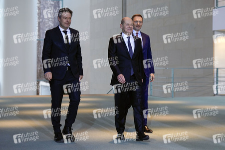 Pressestatement zur Einigung für den Bundeshaushalt 2024 in Berlin