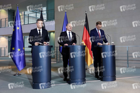Pressestatement zur Einigung für den Bundeshaushalt 2024 in Berlin