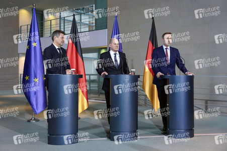 Pressestatement zur Einigung für den Bundeshaushalt 2024 in Berlin