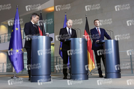 Pressestatement zur Einigung für den Bundeshaushalt 2024 in Berlin