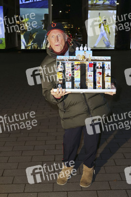 Otto Waalkes bei der Eröffnung der Lichtspiele am Global Gate in Hamburg