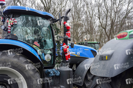 Bauerndemo für Agrardiesel in Berlin