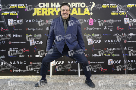 Photocall 'Chi ha rapito Jerry Calà?' in Rom