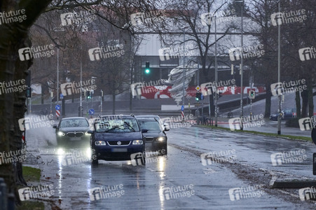 Dauerregen und Hochwasser in der Region Hannover