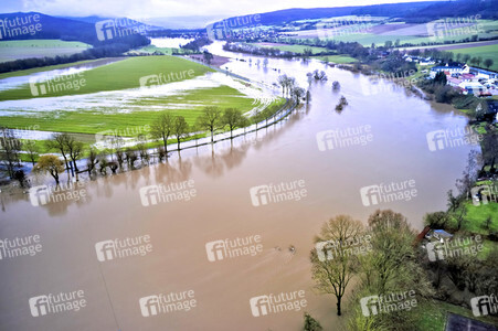 Weser-Hochwasser im Landkreis Hameln-Pyrmont