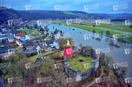 Weser-Hochwasser im Landkreis Hameln-Pyrmont