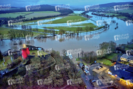Weser-Hochwasser im Landkreis Hameln-Pyrmont