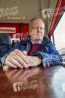 Stephan Weil besucht Hochwassergebiet in der Region Heidekreis