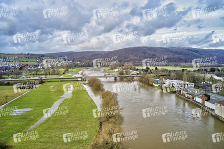 Weser-Hochwasser im Landkreis Holzminden
