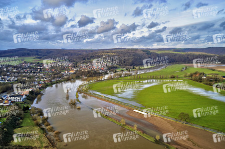 Weser-Hochwasser im Landkreis Holzminden
