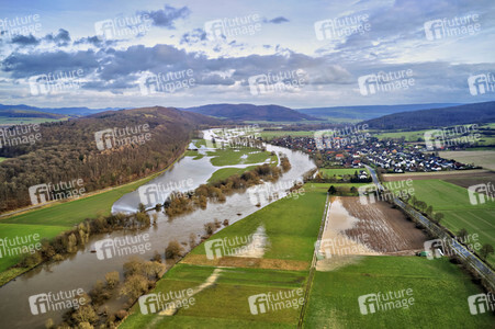 Weser-Hochwasser im Landkreis Holzminden