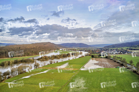 Weser-Hochwasser im Landkreis Holzminden