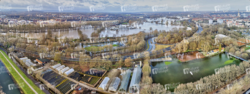 Leine-Hochwasser in Hannover